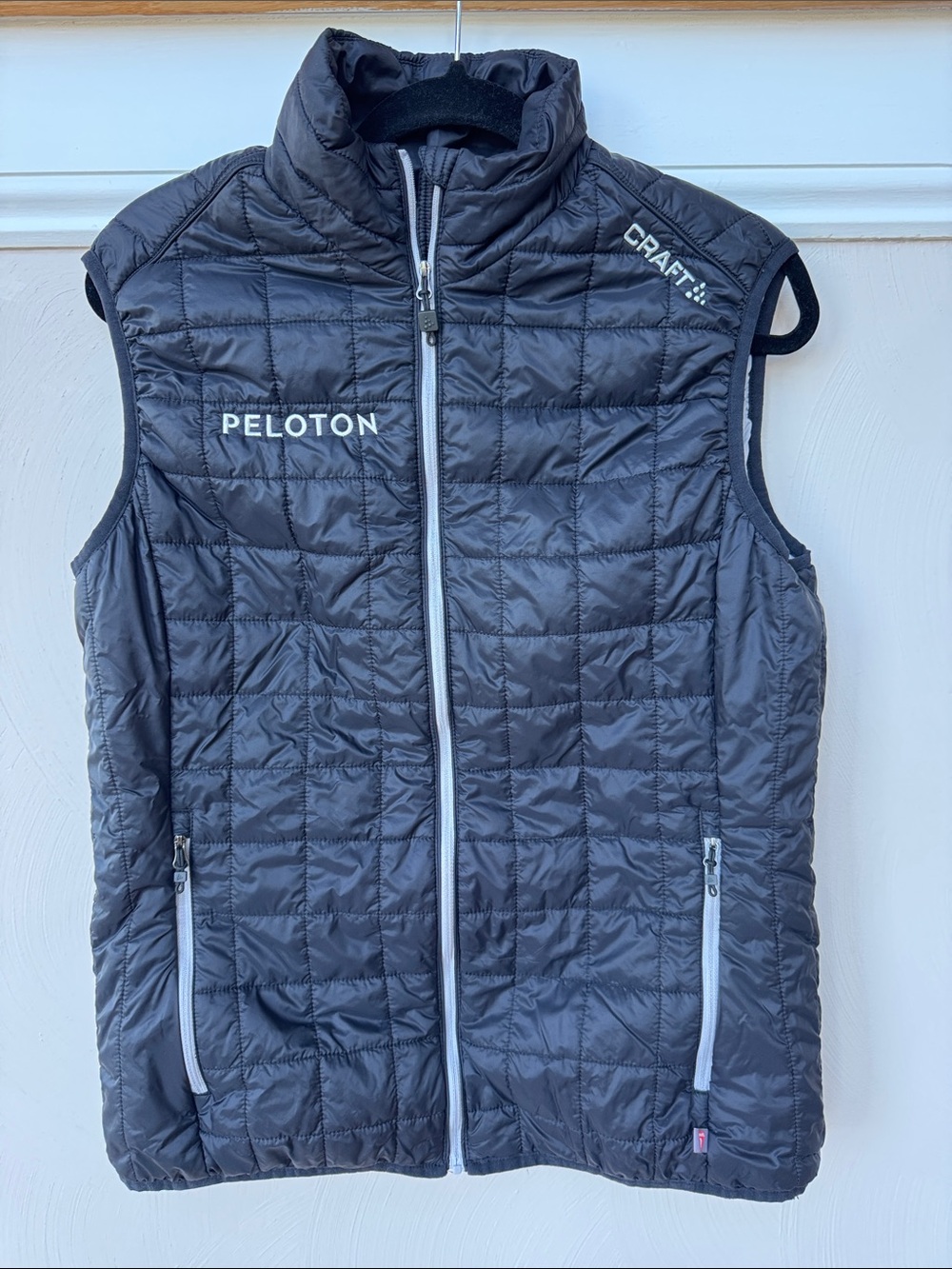 Peloton Quilted Black Men's Performance Vest